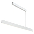 Lámpara colgante sobre mesa comedor/escritorio 36W LED blanco liso regulable