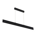 Fantasia Lámpara colgante Fantasia ALYN LED 38W 3000K blanco cálido, 3420 lúmenes, metal negro, longitud 120 cm, regulable, luz arriba y abajo