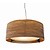 Lampe suspendue carton Ø 61cm blanche ou beige design ronde E27