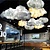 Wolk lamp 4x E27 90 x 40 x 28 cm