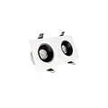 Profy Foco empotrable doble pescadería blanco orientable 2 x 20 W