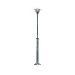Vejers borne de jardin galvanisée E27 IP54 130-200cm