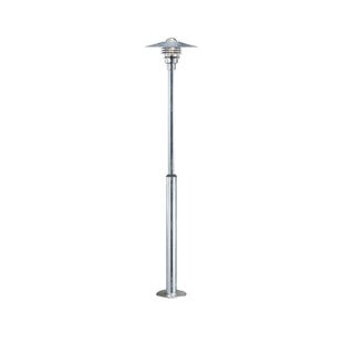 Vejers bolardo de jardín galvanizado E27 IP54 130-200cm