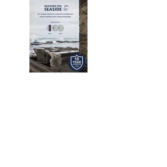 Bollard galvanized E27 IP54 glass 1300-2000mm high