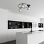 Emibig Emibig Stylish ceiling lamp 3xE14 black with smoked glass bulbs - Elegant lighting for any interior