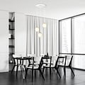 Emibig Emibig 3 ball hanging lamp white with brass and white glass - Perfect for creating a warm atmosphere
