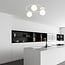 Emibig Emibig Handsome 3x E14 ceiling lamp white with frosted glass bulbs - Elegant lighting for any interior