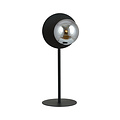 Emibig Emibig Design zwarte tafellamp met melkglas bol accent E14 - Perfect voor elke moderne ruimte