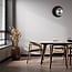 Emibig Emibig Applique murale ronde noire simple avec boule en verre fumé E14 - Idéale pour créer une ambiance chaleureuse dans n'importe quelle pièce