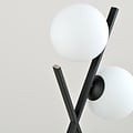 Emibig Emibig Deckenleuchte mit Hängelampen und 3 milchig-weißen runden Glaskugeln E14 - Ideal für eine gemütliche Atmosphäre in jedem Raum