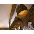 Hanglamp-karton wit of beige design karton conisch Ø 27cm