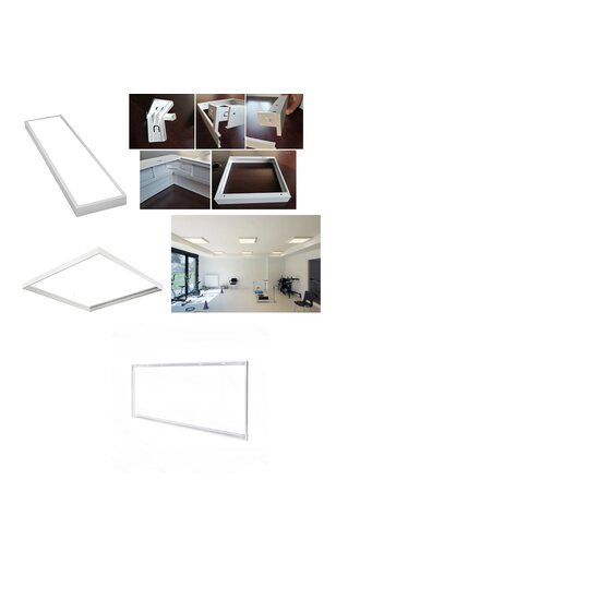 Mounting frame for LED panel 30x30