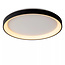 Plafonnier rond noir chaud 48 cm dimmable 38W