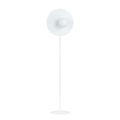 Emibig Emibig Witte staande lamp afgewerkt met melkglas bol van 14 cm E14 - Creëer een sfeervolle ambiance in uw interieur