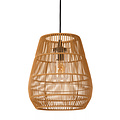 Natural rattan hanging lamp IP44 for indoor and outdoor use 35 cm E27 rattan