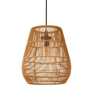 Natural rattan hanging lamp IP44 for indoor and outdoor use 35 cm E27 rattan