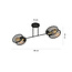 Emibig Emibig Lámpara de techo misteriosa con metal translúcido 2x E27 - Crea un ambiente acogedor en tu espacio