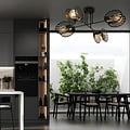 Emibig Emibig Knappe hangende plafondlamp met 4x E27 lampen - Perfect voor elke ruimte