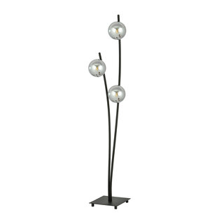 Emibig Standing floor lamp with waving arms and fume bulbs E14