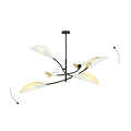Emibig Emibig White and gold hanging lamp with 6 arms - Perfect for stylish lighting