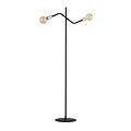 Odense floor lamp with 2 gold E27 connections