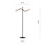 Emibig Emibig Odense floor lamp with 2 gold E27 connections - Ideal for stylish lighting