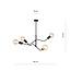 Emibig Emibig Vejle 4 lamp hanging lamp black 4x E27 - Perfect lighting for any space