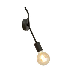 Emibig Vejle lampe murale noire moderne 1x E27
