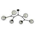 Emibig Emibig Astförmige Hängelampe Viborg mit 6 Rauchlampen E14 - Ideal für eine gemütliche Atmosphäre in Ihrem Zuhause