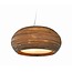 Hanglamp-karton wit-beige design karton ellips Ø 61cm E27