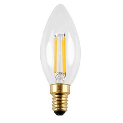 5W candle lamp LED dimmable E14 filament