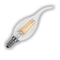 5W kaarslamp LED dimbaar E14 filament