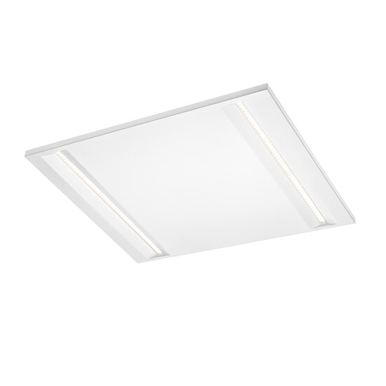 Sharplumi panel LED líneas de diseño blanco 60x60 iluminación de techo suspendido 44W - Iluminación perfecta para cualquier espacio