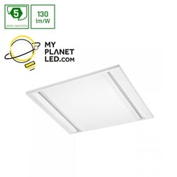 LED paneel designlines wit 60x60 vierkante systeemplafondverlichting 44W