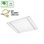 Sharplumi LED-Panel Designlinien weiß 60x60 quadratische abgehängte Deckenbeleuchtung 44W - Perfekte Beleuchtung für jeden Raum