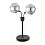 Emibig Emibig Kolding table lamp black with fumed glass balls E14 - Stylish lighting for any interior