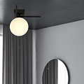 Emibig Emibig Herning small design lamp for ceiling with white glass ball E14 - Ideal for creating a cozy atmosphere in any room