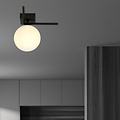 Emibig Emibig Herning kleine designlamp voor plafond met witte glazen bol E14 - Perfect voor sfeervolle verlichting in elke ruimte