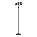 Emibig Emibig Kolding black striped floor lamp black with glass balls E14 - Ideal for adding a stylish touch to your home decor