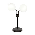 Emibig Emibig Kolding schwarze Tischlampe mit weißen Glasbirnen E14 - Ideal für eine stilvolle Atmosphäre