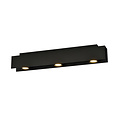 Emibig Emibig Focos de techo negros Silkeborg 3x GU10 para focos - Iluminación ideal para interiores modernos