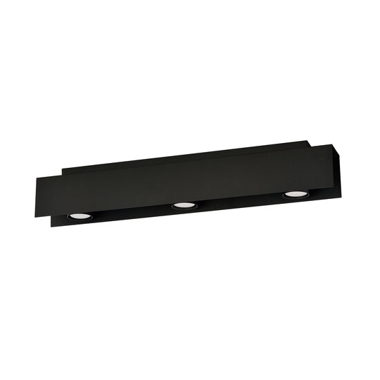 Emibig Emibig Silkeborg zwarte plafondspots 3x GU10 voor spots - Perfecte verlichting voor elke ruimte