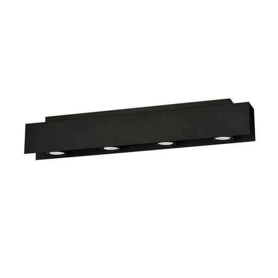 Emibig Emibig Silkeborg multi ceiling spotlight 4x GU10 black - Ideal lighting for modern interiors