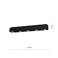 Emibig Emibig Silkeborg maxi largo foco de techo 5x GU10 - Iluminación ideal para cualquier espacio