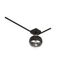Lampe design élégante Roskilde pour plafond avec ampoule rayée E14