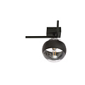 Roskilde small design lamp for ceiling with striped glass ball E14