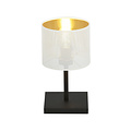 Emibig Emibig Gentofte wit en zwarte tafellamp met E27 lamp - Perfect voor elke ruimte