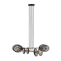 Emibig Emibig Guldborgsund gran lámpara colgante negra metal 4x E27 - Iluminación perfecta para cualquier espacio