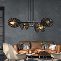 Emibig Emibig Guldborgsund grande lampe suspendue noire métal 4x E27 - Éclairage parfait pour chaque espace