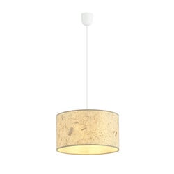 Emibig Greve lampe suspendue textile ronde unique tube 1x E27